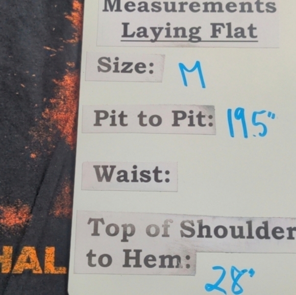 Hot Topic Halloween Kills Movie Poster Graphic Short Sleeve Tee Black and Orange - Picture 5 of 5